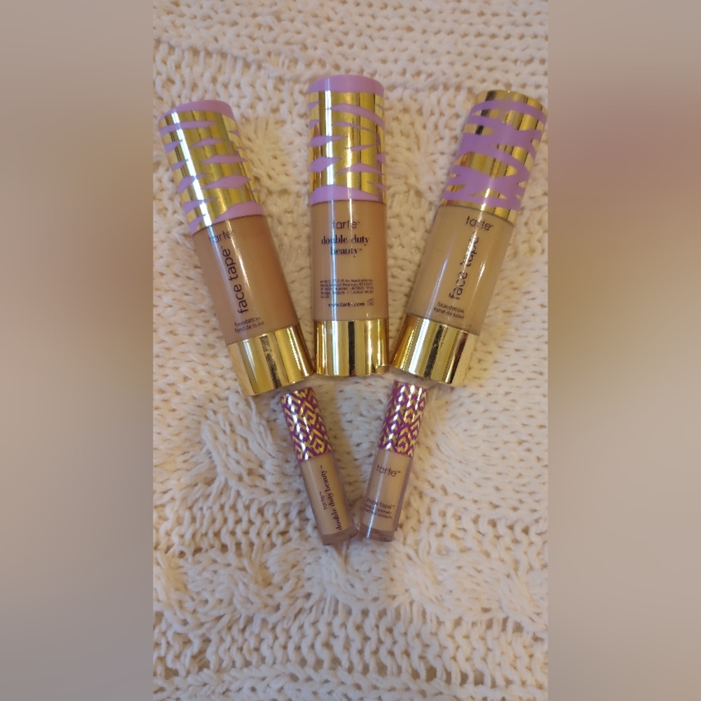 Tarte face tape foundation and shape tape concealer bundle